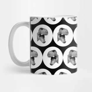 Dinosaur heads pattern Mug